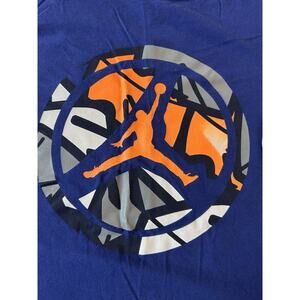 Air Jordan T-Shirt Men’s L Purple Michael Jordan Jumpman NIKE Graphic Basketball